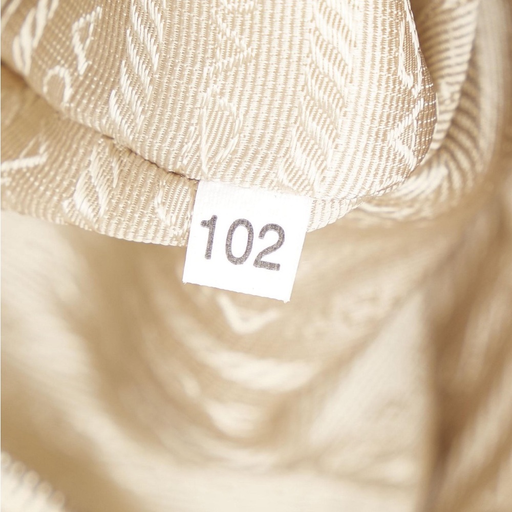 Prada Brown Vitello Daino Tote Bag Beige - Picture 6 of 11